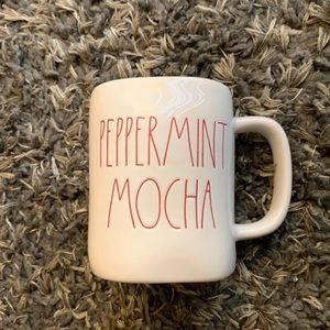 Rae Dunn Peppermint Mocha mug